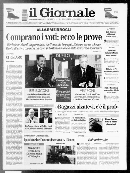 Il giornale : quotidiano del mattino